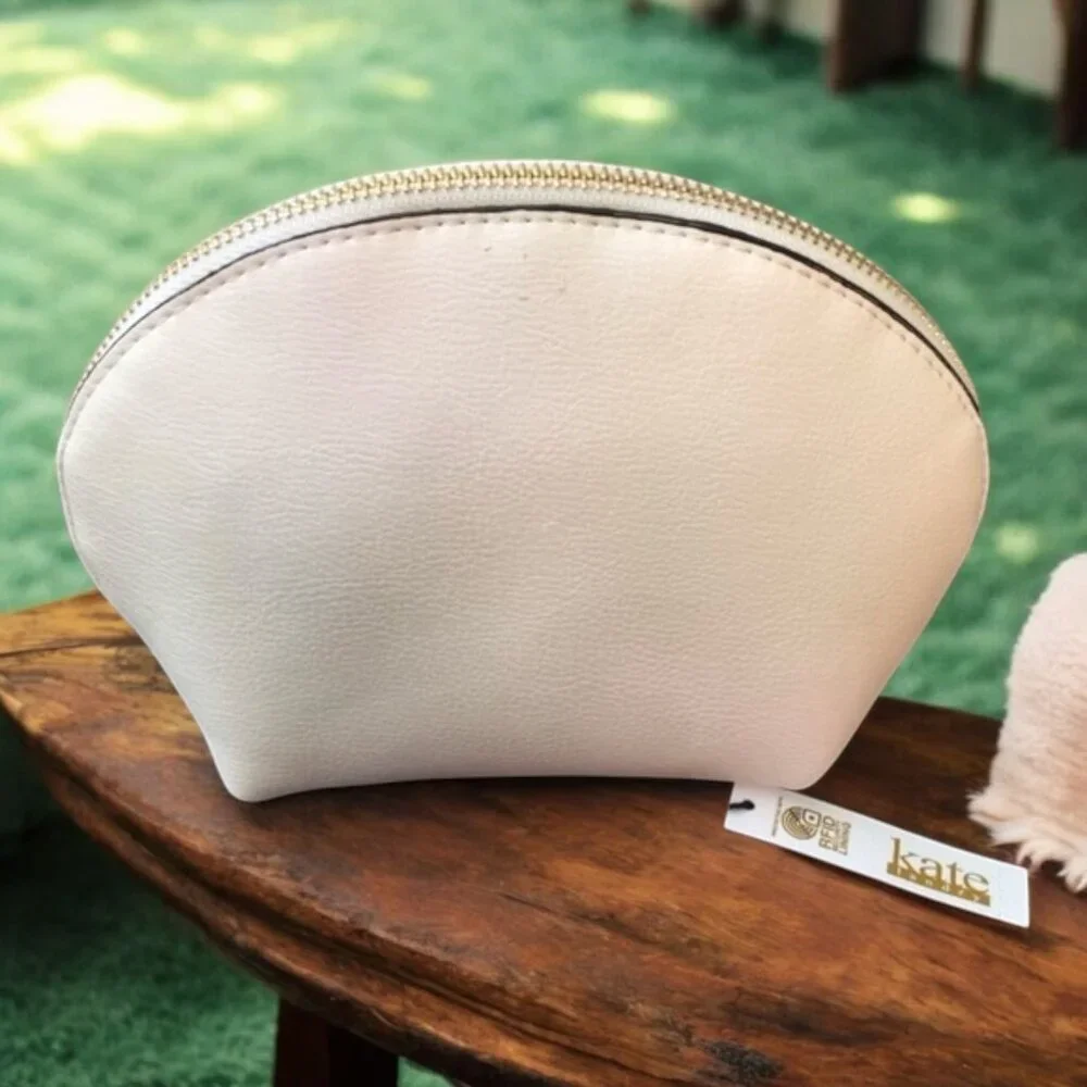 Kate Landry Smiling Cat Cosmetic Bag